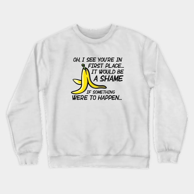 Banana Peel Crewneck Sweatshirt by Venus Complete